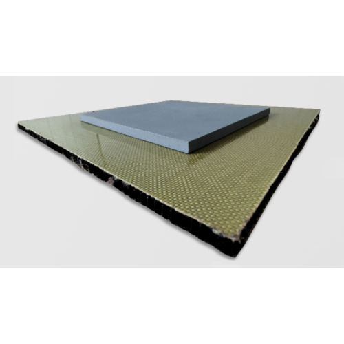 Excellent structural absorbing material absorbing honeycomb